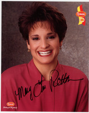 Mary Lou Retton - sygnowana fotografia, używany na sprzedaż  Wysyłka do Poland