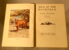 Jock bushveld book for sale  PETWORTH