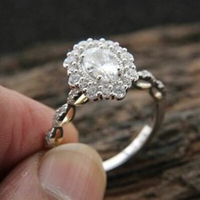 Engagement wedding halo for sale  Brooklyn