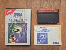 Castle of Illusion starring Mickey Mouse  -  Sega Master System CIB comprar usado  Enviando para Brazil