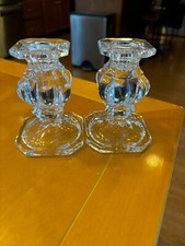 Clear glass candlestick for sale  Cincinnati