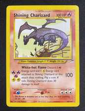 Pokemon shining charizard usato  Napoli