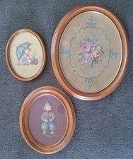Vintage framed needlepoint for sale  Fair Oaks