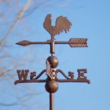 Wetterhahn wetterfahne gusseis gebraucht kaufen  Bad Bentheim