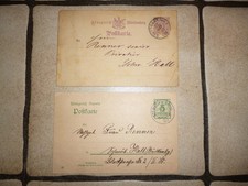 Ganzsachen 1883 1903 gebraucht kaufen  Kiel