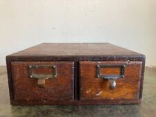 Antique two drawer for sale  BARNSLEY