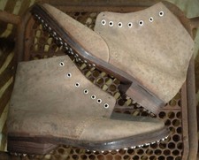Rare brodequins cuir d'occasion  Saint-Génis-des-Fontaines