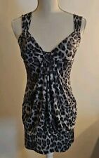 Vestido feminino Y2K tabu tamanho M preto estampa de leopardo sem costas feito nos EUA  comprar usado  Enviando para Brazil