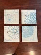 Pieces blue flower for sale  Jacksonville