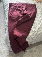 Zara burgundy men for sale  LONDON