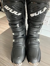 wulf motocross boots for sale  HADDINGTON