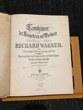 Richard wagner tannhäuser d'occasion  Rennes