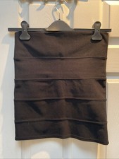 Black ribbed zip for sale  MILTON KEYNES