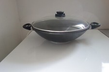 Wok gusseisen woll gebraucht kaufen  Kirkel