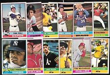 1976 OPC O PEE CHEE TOPPS 397-528 MLB CARTÃO DE BEISEBOL + ERRO E VARIAÇÃO VER LISTA comprar usado  Enviando para Brazil