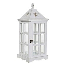 Używany, Lampa DKD Home Decor Biały Szkło Sosna [21 x 21 x 51 cm] na sprzedaż  Wysyłka do Poland