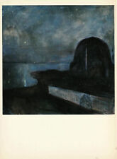 AK 466: "Sternennacht" - Edvard Munch im J. Paul Getty Museum, MALIBU, usado comprar usado  Enviando para Brazil