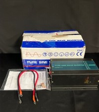 Tela de LED Wzrelb preta 600 Watts inversor de onda senoidal pura com manual comprar usado  Enviando para Brazil
