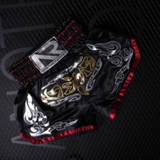 Usado, Shorts boxeo masculino feminino infantil de muay thai kick boxe tigre MMa fitness academia baús comprar usado  Enviando para Brazil