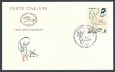 2019 italia fdc usato  Italia