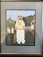 Cricket art. cricketer for sale  ALRESFORD