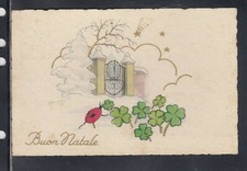 Cartolina buon natale usato  Italia