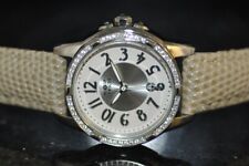 Invicta relógio feminino anjo mostrador prata cristal acento couro bege 16335 comprar usado  Enviando para Brazil