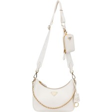 Prada white saffiano gebraucht kaufen  Halle