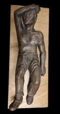 Scultura terracotta firmato usato  Italia