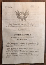 Ravenna 1870 regio usato  Italia