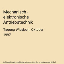 Mechanisch elektronische antri gebraucht kaufen  Trebbin