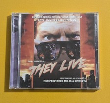 They Live Soundtrack (2008 CD) Howarth Carpenter - LE 1000 - 20th Anniversary  comprar usado  Enviando para Brazil