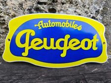 Plaque émaillée automobiles d'occasion  Le Mesnil-Saint-Denis