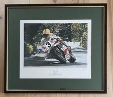 Joey dunlop framed for sale  OAKHAM