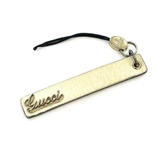 Chaveiro Berloque de Celular Gucci Couro Marfim Usado, usado comprar usado Chaveiro Berloque de Celular Gucci Couro Marfim Usado, usado comprar usado  Enviando para Brazil