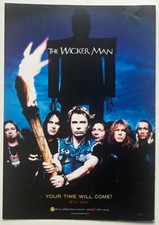 IRON MAIDEN ~ THE WICKER MAN 2000 full page UK magazine ad comprar usado  Enviando para Brazil
