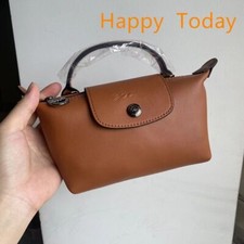 Bolsa Longchamp Marrom Le Pliage XS Extras Original Bolsa Tomada NOVA JPN#EGJ comprar usado  Enviando para Brazil