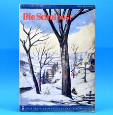 Schulpost 1949 zeitschrift gebraucht kaufen  Bitterfeld