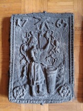 Antike kaminplatte gusseisen gebraucht kaufen  Bendorf