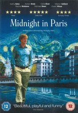Midnight paris dvd for sale  WESTCLIFF-ON-SEA