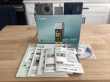 Caixa e acessórios para câmeras digitais Canon PowerShot SD600 6MP ELPH, usado comprar usado  Enviando para Brazil