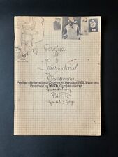 Profiles of International Drummers Paiste Cymbals & Gongs 1st Edition 1972 Rare comprar usado  Enviando para Brazil
