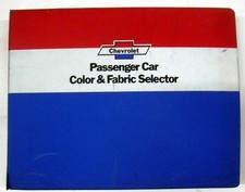 1974 Chevrolet carro de passageiros seletor de cor e tecido Corvette Camaro Chevelle + comprar usado  Enviando para Brazil