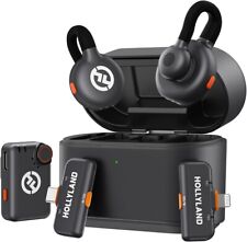 Usado, Microfone de lapela sem fio Hollyland Lark M2S Combo+ (câmera/USB-C/Lightning) comprar usado  Enviando para Brazil
