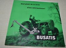 Brochure flyer faucheuse d'occasion  Pont-d'Ain