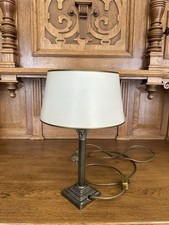 Antike tischlampe kannelierte gebraucht kaufen  Wöllstadt