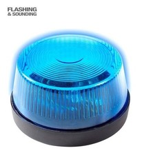 Blue rotating warning for sale  MANSFIELD