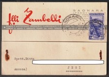 86028 cartolina saonara usato  Trecastelli