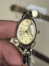 Relógio feminino Orient Water Resist MUITO RARO folheado a ouro amarelo quartzo, usado comprar usado  Enviando para Brazil