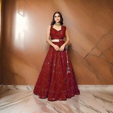 Lehenga mariée choli d'occasion  Expédié en France